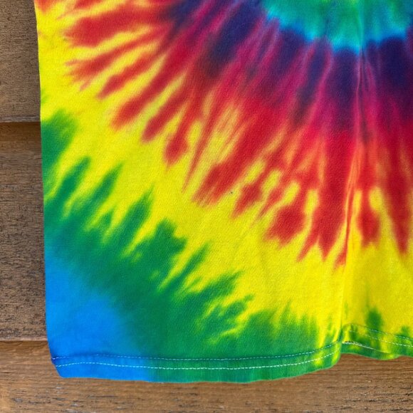 Santa Cruz Kids Tie-Dye T-Shirt Medium 10-12 100% Cotton Short Sleeve Colorful D - Picture 8 of 13